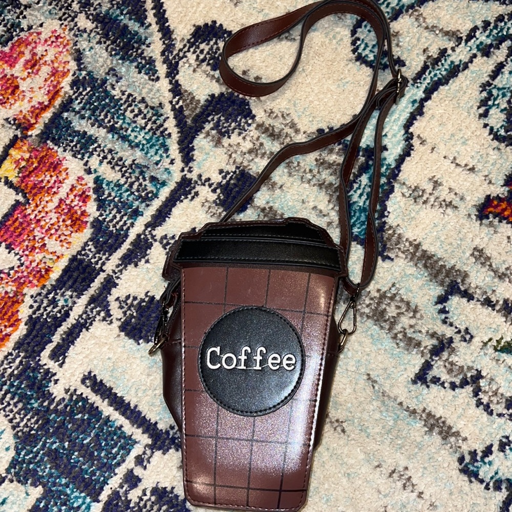 Coffee themed satchel